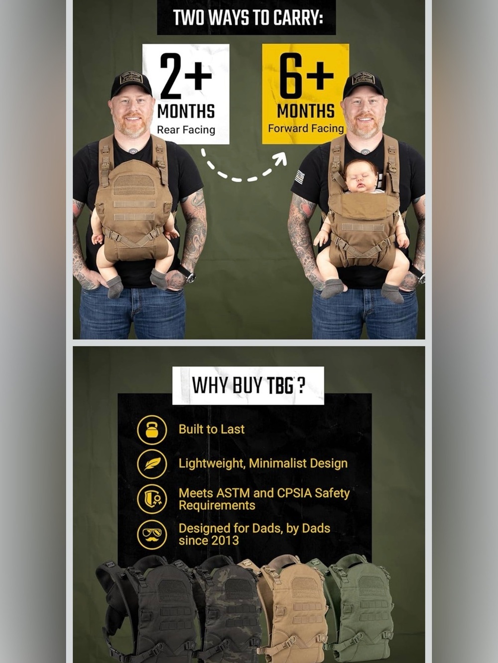 Tactical Gear Carrier - Black Camo - Picture 7 of 11